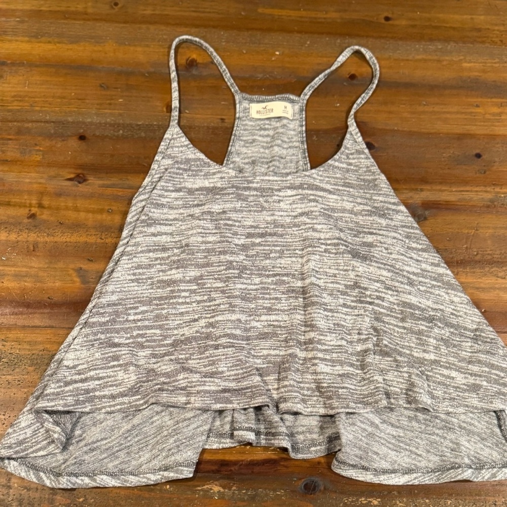 Hollister Heathered Gray Tank Top